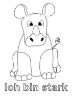 Vorschau - Arbeitsblätter - 36 Positive Affirmationen zum Ausmalen / Growth Mindset/ - Seite 2