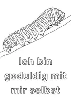 Vorschau - Arbeitsblätter - 36 Positive Affirmationen zum Ausmalen / Growth Mindset/ - Seite 3