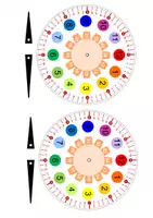 anteprima - Materiale di supporto/inclusione - OROLOGIO DIDATTICO PER IMPARARE FACILMENTE A LEGGERE L'ORA - Pagina 2