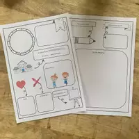 Aperçu - Fiches - Fiche de pésentation de l'enfant - Page de couverture