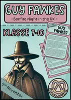 Vorschau - Arbeitsblätter - Guy Fawkes - Bonfire Night in GB - Textarbeit - Deckblatt