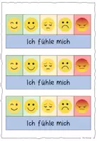 Vorschau - Mal- und Bastelvorlagen - GEFÜHLE / Barometer - Deckblatt