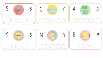 Vista previa - Juegos / Gamificación - Conciencia fonológica: busca la letra - página 1