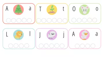 Vista previa - Juegos / Gamificación - Conciencia fonológica: busca la letra - página 2