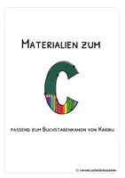 Vorschau - Anderer Materialtyp - Buchstabenmappe C – Buchstabe C lesen & schreiben lernen | Karibu 1 | österreichische Fibelschrift | Klasse 1 - Seite 2
