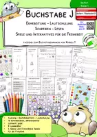 Vorschau - Arbeitsblätter - Buchstabenmappen XXL-Komplettpaket – österreichische Fibelschrift | Lesen & Schreiben lernen | Karibu 1 Klasse 1 - Seite 1