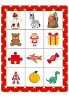 Aperçu - Jeux - Le bingo de Saint-Nicolas 2 - Page 1