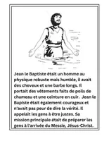 Aperçu - Feuilles d'exercices - The baptism of Jesus- le baptême de Jésus - Page 3