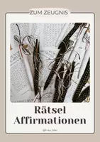 Vorschau - Anderer Materialtyp - Rätsel Affirmationen Zeugnis - Deckblatt
