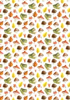 Vorschau - Mal- und Bastelvorlagen - Origami Musterpapier selbst drucken basteln im Herbst - Seite 3