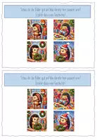 Vorschau - Stundenentwürfe - Weihnachtliche Bildergeschichte - Der kleine Weihnachtsigel - Seite 1