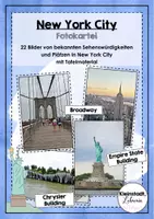 Vorschau - Poster - New York City Fotokartei - Deckblatt