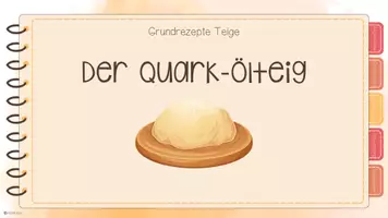 Vorschau - Arbeitsblätter - Der Quark-Ölteig - Grundrezepte in der Küche - Seite 3