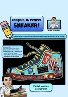 Aperçu - Préparation de séquence / Séquence complète - Art : Conçois ta propre sneaker ! (2 modèles inclus) - Page de couverture