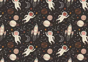 Aperçu - Apprentissages en autonomie - Domino Thème de l'Espace 🪐🚀🧑🏾🚀 - Page 2