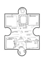 Vorschau - Arbeitsblätter - Steckbrief Puzzle Puzzleteile Puzzleform kennenlernen - Seite 3