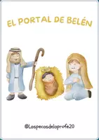 Vista previa - Manualidades / Dibujos para colorear - Un portal de Belén para tu aula - Portada
