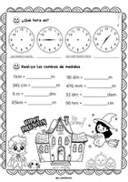 Vista previa - Hojas de trabajo - Mates monstruosas - página 3