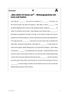 Vorschau - Arbeitsblätter - Rückendiktat Was ziehe ich heute an?, A1/A2 - Seite 3