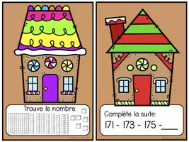 Aperçu - Préparation de séance / Séance complète - Rallye Noël en mathématiques CE1 Les lieux sucrés! - Page 3