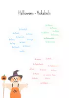 Vorschau - Arbeitsblätter - DaF / DaZ - Grammatik entdecken - Genus - Halloween - Seite 2