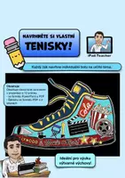 Náhled - umění - krok za krokem: Navrhněte si vlastní tenisky! (včetně 2 šablon) - krycí list