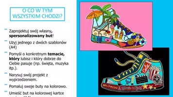 zapowiedź - Sztuka: Zaprojektuj swój własny sneaker! (w tym 2 szablony) - strona 2