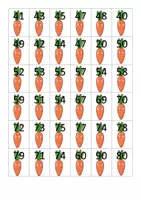 Aperçu - Jeux - Math SCN : La récolte des carottes jeu sur le passage par la D et par la C P2 - P3 - P4 - Page 2