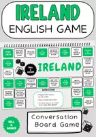 Vorschau - Arbeitsblätter - Ireland Conversation Board Game Englisch Games Irland Country English - Deckblatt