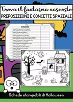 anteprima - Esercizi - Trova Il Fantasma Nascosto - Concetti Spaziali - Pagina di copertina