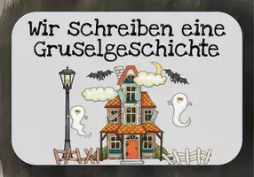 Vorschau - Unterrichtsreihen - Gruselgeschichten - Materialpaket - Seite 1