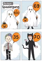 Vorschau - Arbeitsblätter - Rechenspaziergang Halloween | Zahlenraum bis 100 - Seite 2