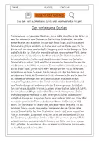 Vorschau - Arbeitsblätter - Leseverständnis 3. Klasse "Der verborgene Garten" - Deckblatt