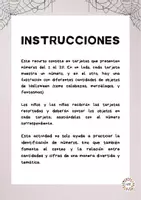 Vista previa - Tarjetas / Manipulativos - Halloween numérico - página 1