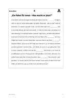 Vorschau - Arbeitsblätter - Rückendiktat Ein Paket für Jonas, A2/B1 - Seite 2