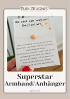 Vorschau - Anderer Materialtyp - Zeugnis Affirmation Superstar - Deckblatt