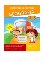 anteprima - Materiale di supporto/inclusione - Anteprima Libro - Quaderno di esercizi di Geografia 4-5 - Pagina di copertina