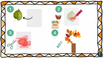 Vorschau - Mal- und Bastelvorlagen - Gemeinschaftsbild Herbstbaum_Kunstprojekt_Klasse 1-2 - Seite 3