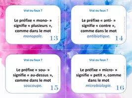 Aperçu - Apprentissages en autonomie - Signification des préfixes - 28 CÀT - Page 3