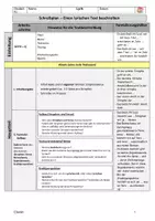 Vorschau - Arbeitsblätter - Textbeschreibung Lyrik (Realschule) - Seite 1