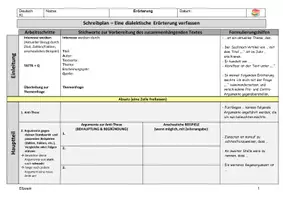 Vorschau - Arbeitsblätter - Sparpaket - Erörterung - Lyrik - Prosa (Realschule) - Seite 2