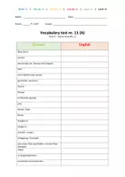 Vorschau - Test - Lighthouse 1 - Vokabeltest (Materialpaket) - Seite 1