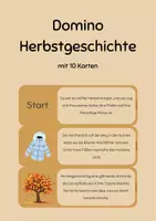 Vorschau - Stationenlernen - Materialpaket Lese Dominos - Seite 1