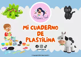 Vista previa - Hojas de trabajo - Mi Cuaderno de Plastilina - Portada