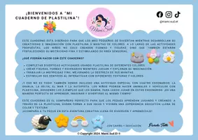 Vista previa - Hojas de trabajo - Mi Cuaderno de Plastilina - página 1