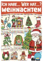 Vorschau - Spiele - Weihnachten Ich habe, wer hat? - Deckblatt