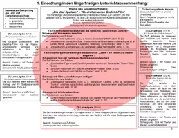 Vorschau - Stundenentwürfe - Unterrichtsentwurf: "Die drei Spatzen" C. Morgenstern - Seite 2