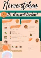 Vorschau - Stundenentwürfe - Hörverstehen: Ils stressent là-bas! (Lehrwerksmaterial) - Deckblatt