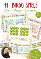 Vorschau - Spiele - 11 Bingo Brettspiele - Ziffern-Mengen-Zuordnung - ZR 10 - Deckblatt