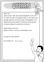 Vorschau - Merkblätter - DENKZETTEL: Schul-Sachen vergessen cooler Abschreibtext in Reimen! - Seite 3